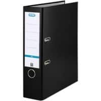 ELBA Rado Basic Ordner DIN A4 80 mm Schwarz 2 Ringe 100202154 Pappkarton, PP (Polypropylen)