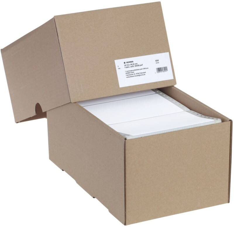 HERMA 8292 Computer-Etiketten Weiß 147,3 x 99,2 mm 3000 Stück