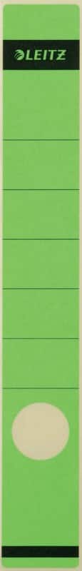 Leitz Selbstklebende Rückenschilder 1648-00-55 Grün 39 x 285 mm 10 Stück