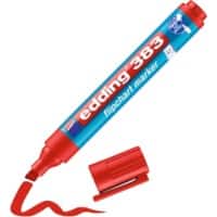 edding 383 Flipchart Marker Breit Keilspitze Rot