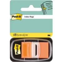 Post-it Index Index-Haftstreifen Rechteckig 2,54 x 4,32 cm Orange 680-4 50 Streifen