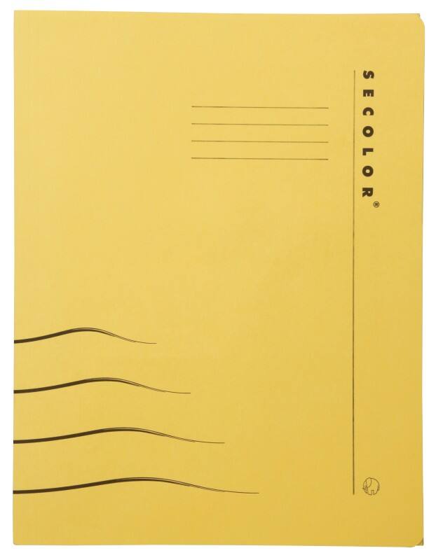 Djois Secolor Clipmappe DIN A4 Gelb