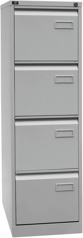 Bisley Light Hängeregistraturschrank Light Lichtgrau 413 x 622 x 1.321 mm