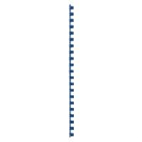 GBC Kunststoff Binderücken Blau 10 mm 45 Blatt DIN A4 100 Stück