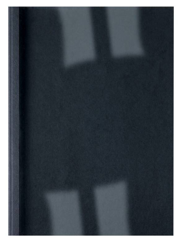 GBC Einbanddeckel DIN A4 30 Blatt 240 g/m² 150 Mikron Leder, PVC (Polyvinylchlorid) Schwarz 100 Stück 