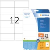 HERMA Universaletiketten 4363 Weiß DIN A4 105 x 48 mm 25 Blatt à 12 Etiketten