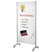 Kerkmann Metropol Mobiles Whiteboard Stahl Magnetisch 180 x 85,5 cm