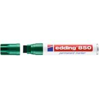 edding 850 Keilspitze Permanentmarker Keilspitze 5 - 16 mm Grün Nachfüllbar
