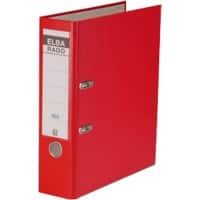 ELBA Rado Star Brilliant Ordner DIN A4 80 mm Rot 2 Ringe Rado Star Karton, PP (Polypropylen) Matt