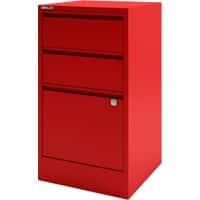 Bisley Home Hängeregistraturschrank Home 1 Schublade Kardinalrot 413 x 400 x 672 mm