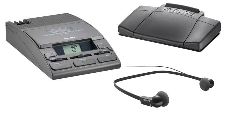 Philips Desktop-Transkriptionssystem LFH0720T Schwarz