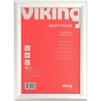 Viking DIN A4 Wandmontierbarer Klapprahmen 978915 210 x 297 mm Silber