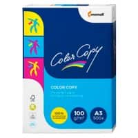 Mondi Color Copy DIN A3 Druckerpapier 100 g/m² Glatt Weiß 500 Blatt