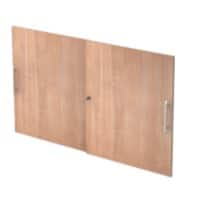 Hammerbacher Türen Matrix Nussbaum 1.200 x 748 mm 2 Stück