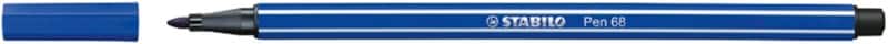 STABILO Pen 68 Faserschreiber 1 mm Mittel Ultramarinblau