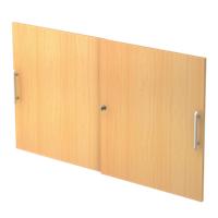 Hammerbacher Türen Matrix mit Aufbau Buche 1.200 x 748 mm 2 Stück