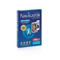 Navigator DIN A4 Kopier-/ Druckerpapier Recycled 160 g/m² Glatt Weiß 250 Blatt