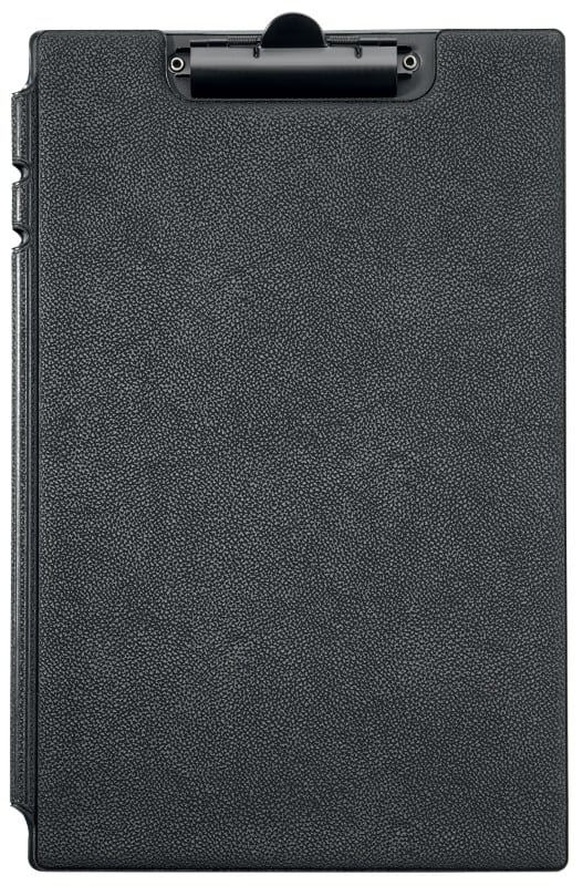 DURABLE Klemmbrettmappe DIN A4 Verstärkte Weichfolie Schwarz Hoch 233201