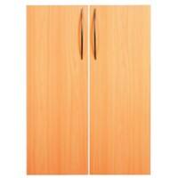 Hammerbacher Türen Matrix Buche 790 x 16 x 1.104 mm 2 Stück