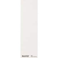 Leitz Beschriftungsschilder 2456 Für Vollsichtreiter 2455 3-zeilig beschriftbar Weiß Karton 5 x 1,5 cm 100 Stück