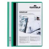 DURABLE Duraplus Schnellhefter 257905 DIN A4+ PVC (Polyvinylchlorid) 24 (B) x 31,1 (H) cm Grün