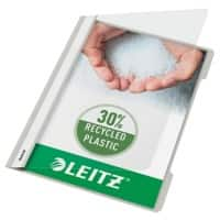 Leitz Standard Plastik-Schnellhefter 4191 DIN A4 PVC 60 Blatt Grau