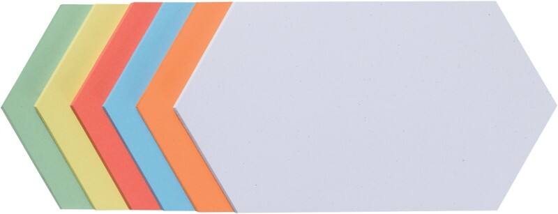 Franken Königswabe Moderationskarten 29,7 x 16,5 cm Papier Farbig sortiert 500 Stück