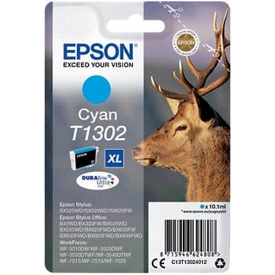 Epson T1302 Original Tintenpatrone C13T13024012 Cyan