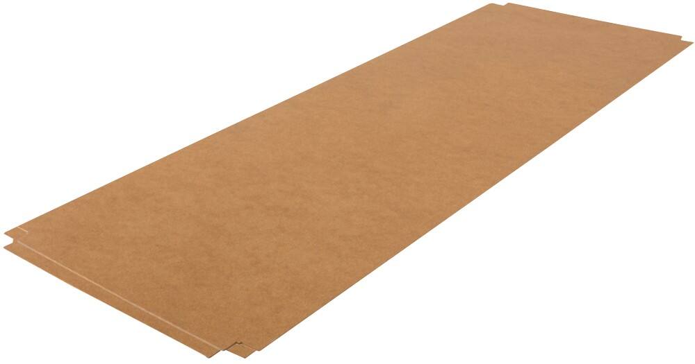 MANORGA ARNO SPACE Rohrfachboden aus Hartfaserplatten 1.500 x 700 x 2,5 mm Braun 5 Stück