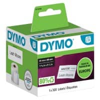DYMO LW S0722560 320-330 Namensschild-Etiketten Selbsthaftend Schwarz auf Weiß 41 (B) x 69 (H) mm 300 Etiketten
