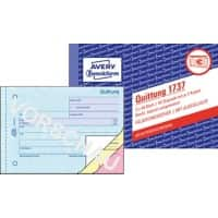 AVERY Zweckform Quittungsformulare 1737 DIN A6 quer Perforiert N/A 40 Blatt