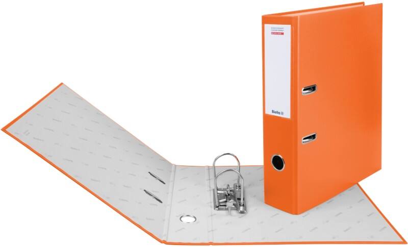 Biella Dinocolor Breit Ordner DIN A4 70 mm Orange 2 Ringe 10341735U Kunststoff Hochformat