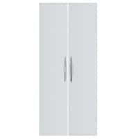 Hammerbacher Schranktüren Matrix Lichtgrau 790 x 16 x 1.840 mm 5 Stück