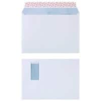 Elco Premium Briefumschläge Mit Fenster C4 324 (B) x 229 (H) mm Abziehstreifen Weiß 120 g/m² 250 Stück