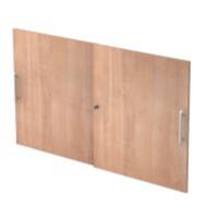 Hammerbacher Türen Matrix Nussbaum mit Aufbau 1.200 x 748 mm 2 Stück