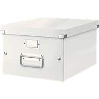 Leitz Click & Store WOW Aufbewahrungsbox DIN A4 Weiß Laminierte Hartpappe 28,1 x 37 x 20 cm