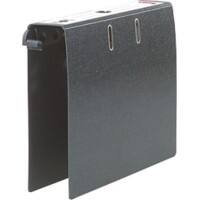 Viking Breit Hängemappe DIN A4 80 mm Schwarz 2 Ringe Pappkarton Recycled