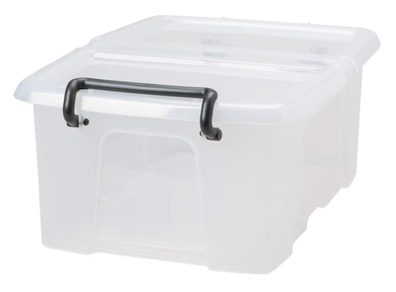 Storemaster Kunststoff Archivbox 12 L Transparent 29,5 x 40 x 17 cm