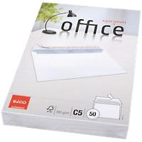 Elco Büro Briefumschläge Ohne Fenster C5 229 (B) x 162 (H) mm Abziehstreifen Weiß 100 g/m² 50 Stück