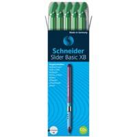 Schneider Kugelschreiber Slider Basic XB 1.4 mm Grün 10 Stück