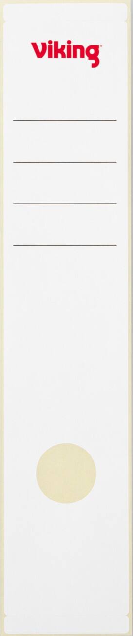 Office Depot Ordneretiketten 60 mm x 280 mm Weiß 10 Stück