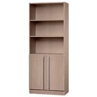 Hammerbacher Schrank Matrix 5 Nussbaum-Nachbildung 800 x 420 x 2.004 mm