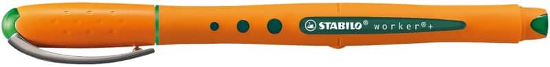 STABILO worker+ Medium Rollerball 0,5 mm Kugelspitze Grün