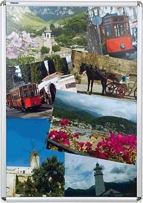 Franken Klapprahmen DIN A1 Silber BS0704 A1