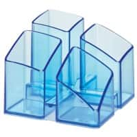 HAN Stiftehalter Scala 1745 Kunststoff Blau, Transparent 12,5 x 12,5 x 10 cm