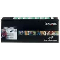 Lexmark Original Tonerkartusche X203A11G Schwarz