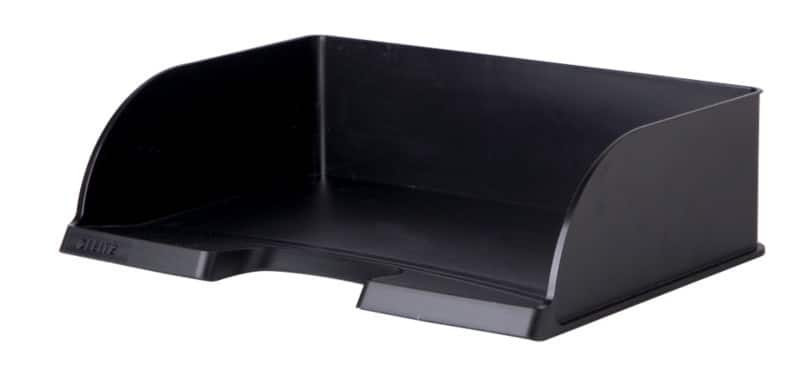 Leitz Briefablage Jumbo quer Polystyrol Schwarz 36,3 x 27,3 x 10,3 cm
