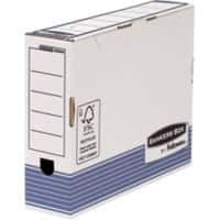 Bankers Box System Archivschachtel A4 Fastfold FSC Weiß 260 (H) x 80 (B) x 315 (T) mm 10 Stück