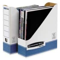 Bankers Box System Stehsammler FSC Weiß 311 (H) x 78 (B) x 258 (T) mm 10 Stück