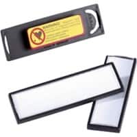 DURABLE Clip Card Namensschilder Magnet 6,7 x 1,7 cm Kunststoff 25 Stück